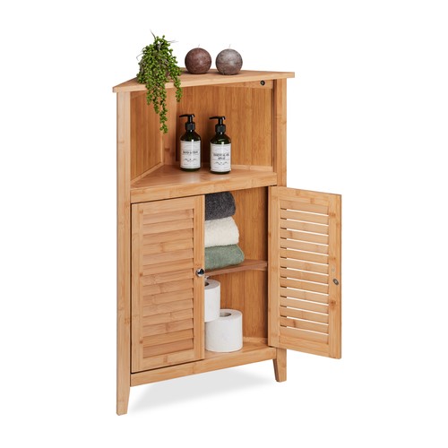 Corner cabinet bathroom - cabinet,