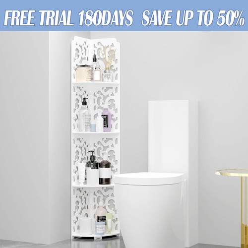 Bathroom corner shelf - bathroom,