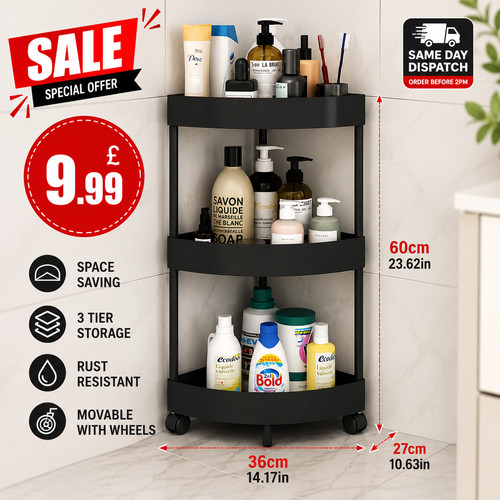 Tier corner storage rack - tier,