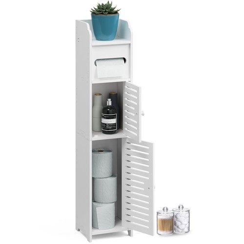 Bathroom storage cabinet - bathroom, floor