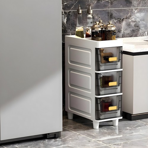 Narrow bathroom storage unit - storage,