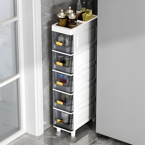 Narrow bathroom storage - storage, unit