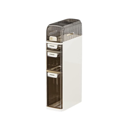 Tier slim bathroom storage - slim,