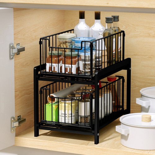 Tier under sink organizer - sink,